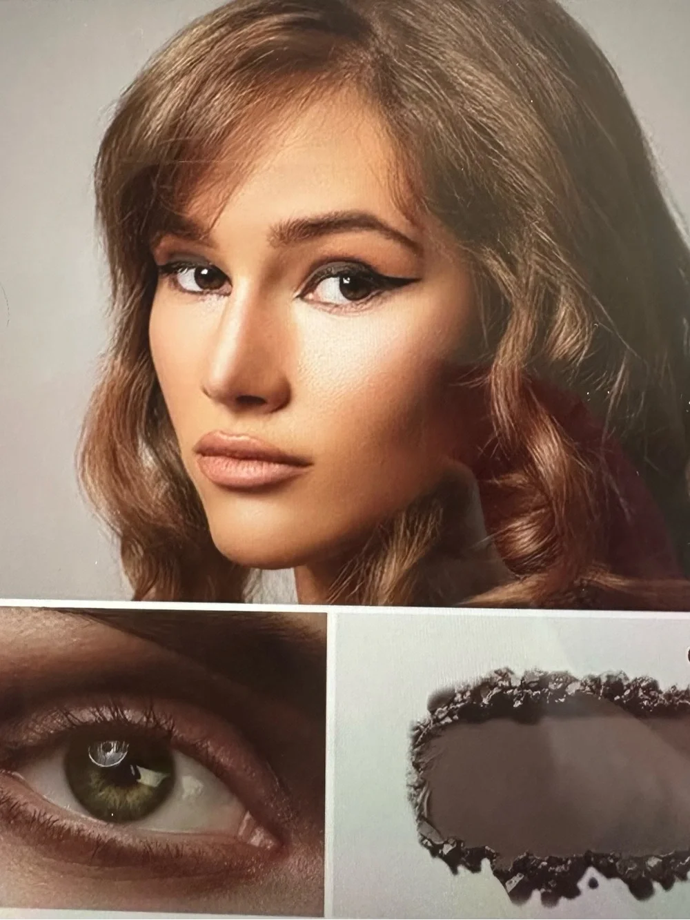Matte Eye Shadow Compact - coffee